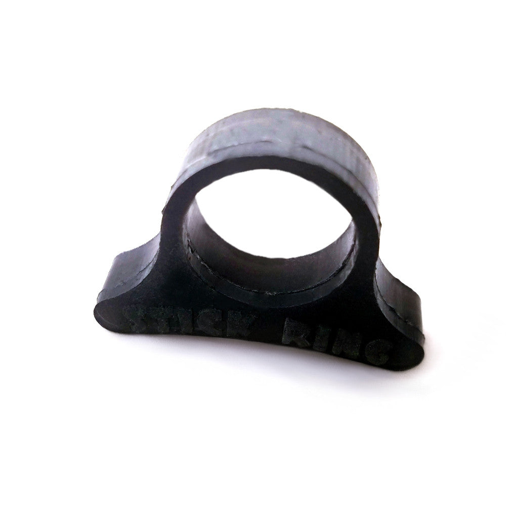 King Pipes Stick Ring pipe stabilizer black silicone rubber