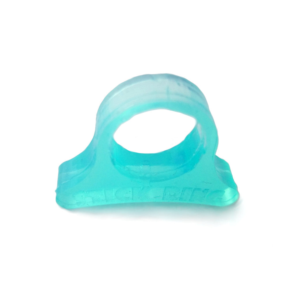 Kind Pipes Stick Ring pipe stabilizer teal green silicone rubber